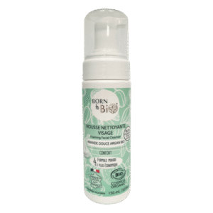 Ekologisk ansiktsmousse med mandel- och arganolja