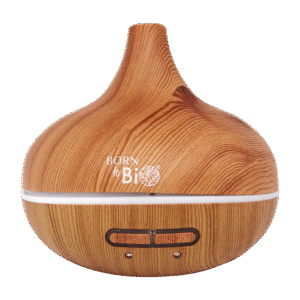 Eterisk olja diffuser i trästil