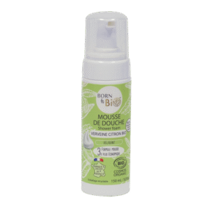 Citron duschmousse med verveine – ekologisk och lugnande